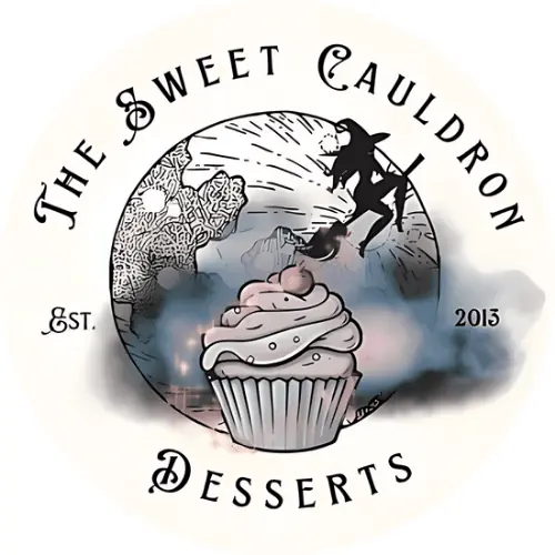 
            The Sweet Cauldron Desserts - logo design