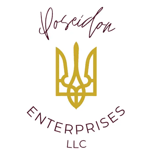 Poseidon Enterprises LLC - Trident logo design